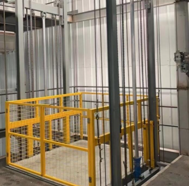 青岛导轨式升降机一般加工周期